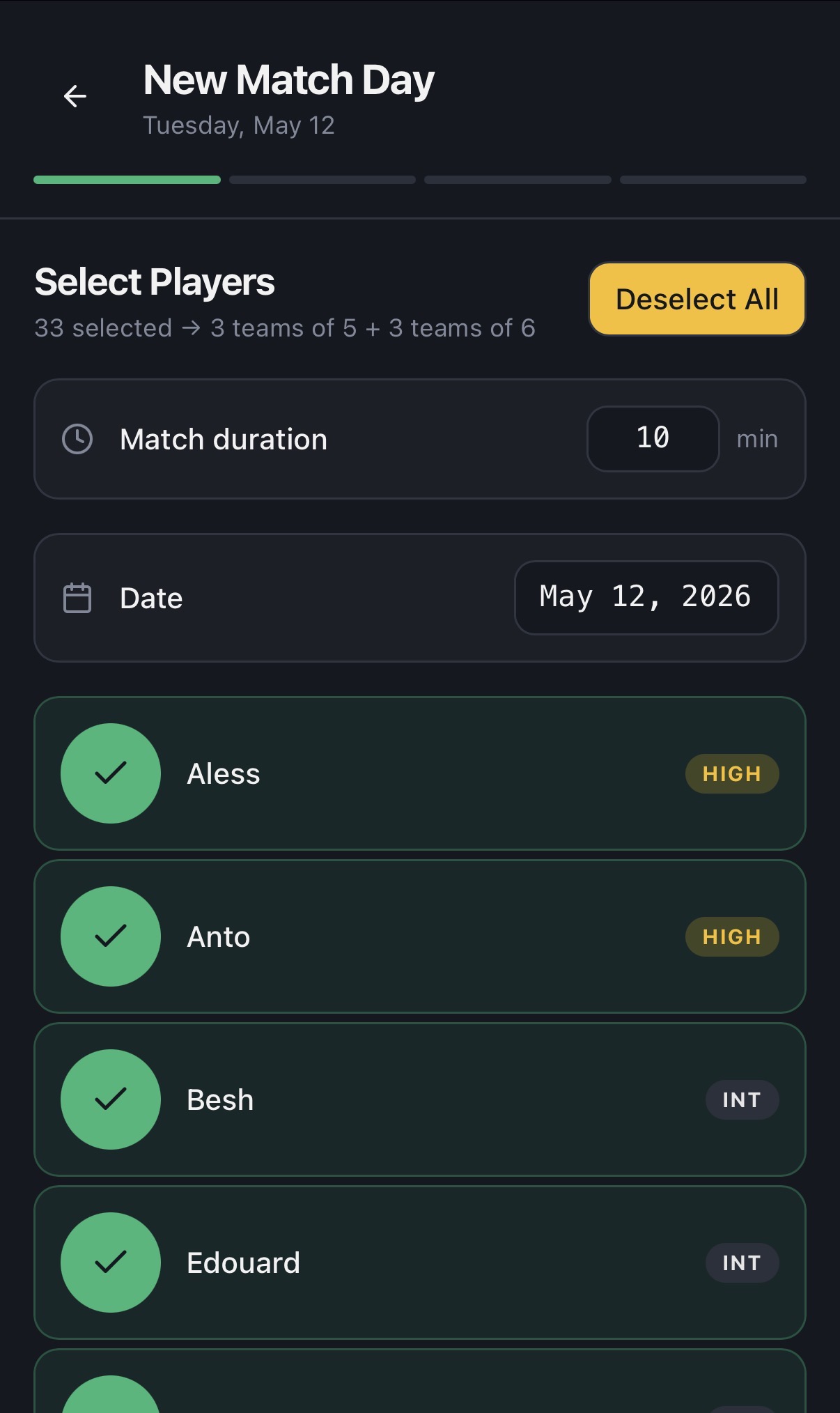 Foot du Mercredi app screenshot 8